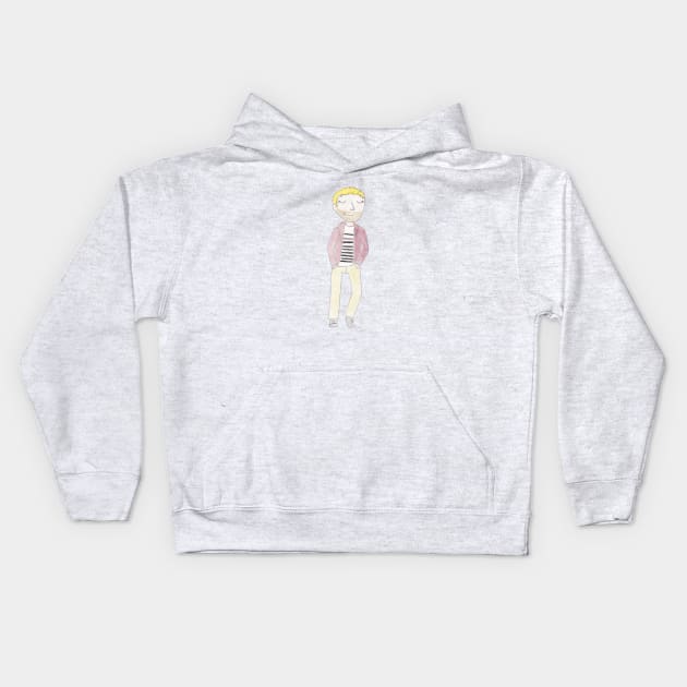 It's a beautiful day Kids Hoodie by samikelsh